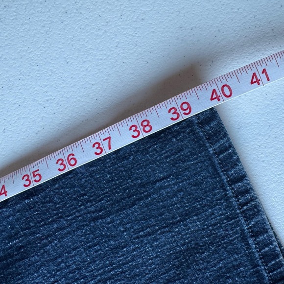 L.e.i Jeans Juniors 15 15S Blue Dark Wash Ashley Skinny Stretch Denim Pants Y2K - Picture 7 of 8